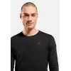 Odlo Merino 200 BL Top Crew Neck LS spodná vrstva tričko - čierna - XXL