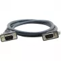 Kramer C-MGM/MGM-6 VGA kábel, HD-15 konektor samec na HD-15 konektor samec, 1,8 m, zaliaty, čierny 92-7201006