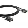 Kramer C-MGM/MGM-6 VGA kábel, HD-15 konektor samec na HD-15 konektor samec, 1,8 m, zaliaty, čierny 92-7201006