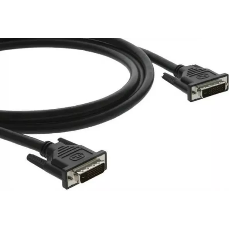 Kramer C-DM/DM-6 DVI-D Dual-Link kábel, 1,8 m, zaliaty, čierny 94-0101006