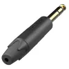 Neutrik NP3XX-AU-0 1/4 palca TRS jack konektor samec so zlátenými kontaktmi