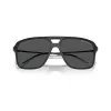 Armani Exchange pánske AX4150SU slnečné okuliare, čierny rám, sivé sklá, 59/15/145 mm AX4150SU80588