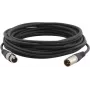Kramer C-XLQM/XLQF séria Quad-Style audiokábel - XLR3 konektor samica na XLR3 konektor samec - 15,2 m - tienený 95-1211050