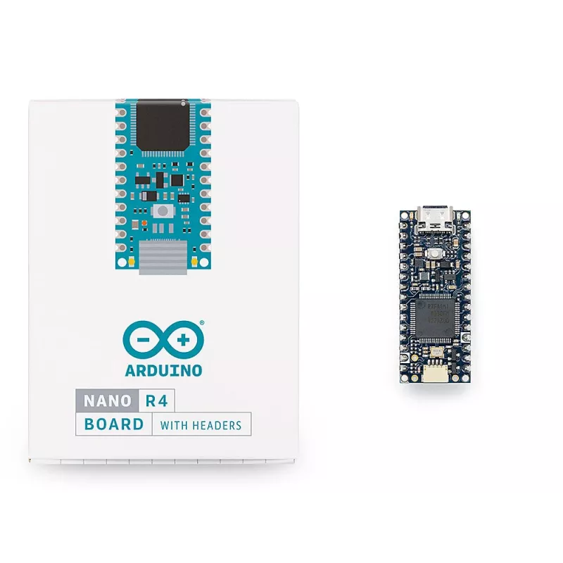 Arduino Nano R4 H - R4 RA4M1 s kolíkovou lištou (ABX00143)