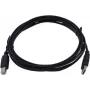 Kramer Electronics 0,9m USB 2.0 kábel USB-A konektor samec na USB-B konektor samec čierny (96-0215003)