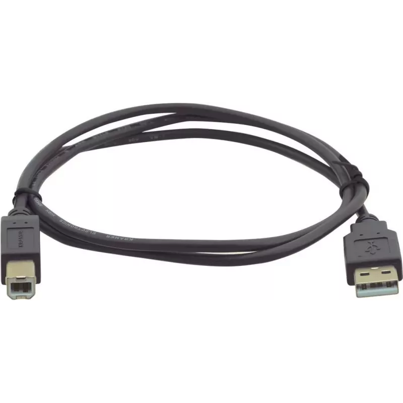 Kramer Electronics 0,9m USB 2.0 kábel USB-A konektor samec na USB-B konektor samec čierny (96-0215003)