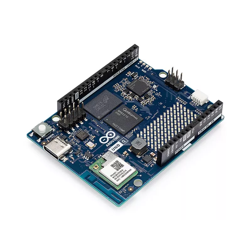 Arduino Uno Q ABX00162 Vývojová doska, 2 GB / 16 GB eMMC, 4 x 2,0 GHz