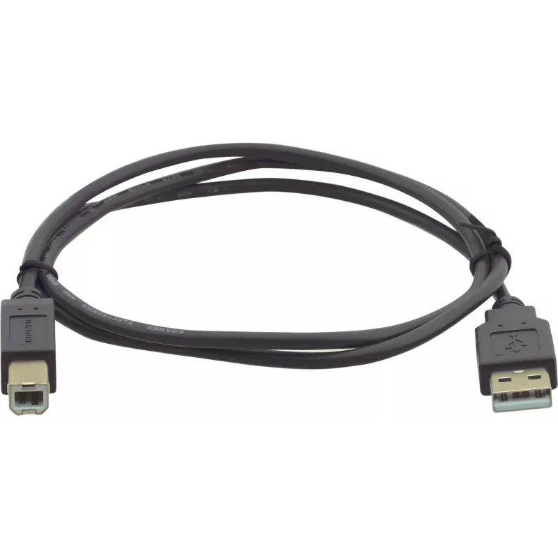 Kramer Electronics USB 2.0 kábel A na B 1,8 m čierny 96-0215006