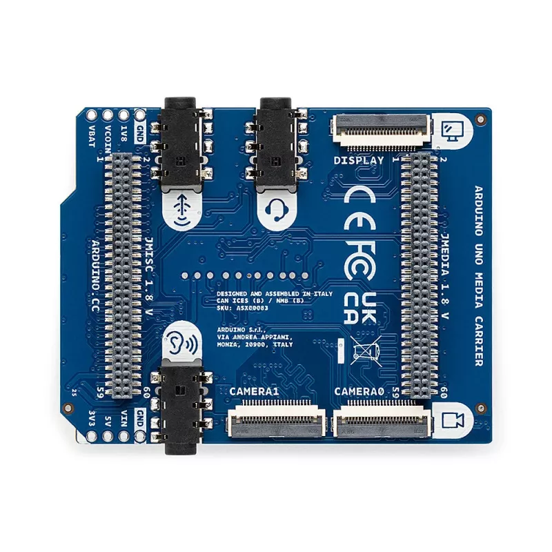 Arduino UNO Media Carrier vývojová doska ASX00083