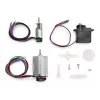 Arduino AKX00033 motor pre Engineering Kit R2 - 12V jednosmerný motor s kefkami, 6000 ot/min, D-hriadeľ