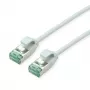 ROLINE RM U/FTP patch kábel Cat.6A/Class EA Slim sivý 1m - FTP (21.45.3303)