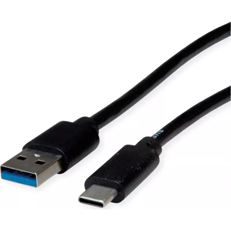 ROLINE RM USB 3.2 Gen 2 kábel, USB A-C, ST/ST, čierna, 2 m 11.45.9012