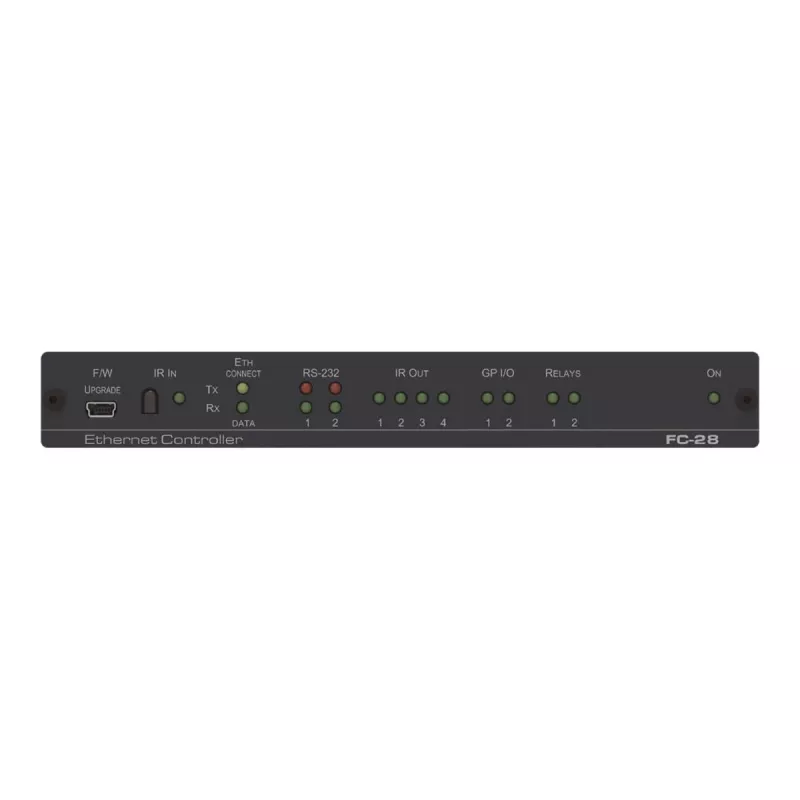 Kramer FC-28 riadiace gateway, 10 portov, Ethernet, RS-232, IR, digitálne I/O, analógový vstup 30-80392090