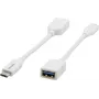 Kramer Electronics ADC-USB31/CAE USB 3.2 Gen 1 kábel, USB-C na USB-A, biela, 0,91 m 99-97210005