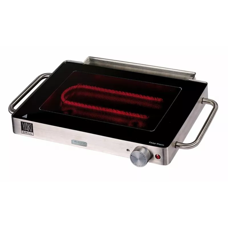 Ariete YAKI elektrický stolný gril s keramickým povrchom, 800 W