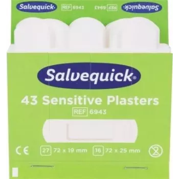 SÖHNGEN Salvequick netkané náplasti, 43 ks, telové, hypoalergénne, bez latexu 1009943