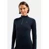 Odlo dámsky Merino 200 BL top rolák dlhý rukáv half zip spodná vrstva - Dark Sapphire, veľkosť M
