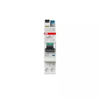 ABB DSX301CA-B10/0.03 RCBO, 1P+N, B10, 30mA, 6kA, 1 modul 2CSR255165R1105