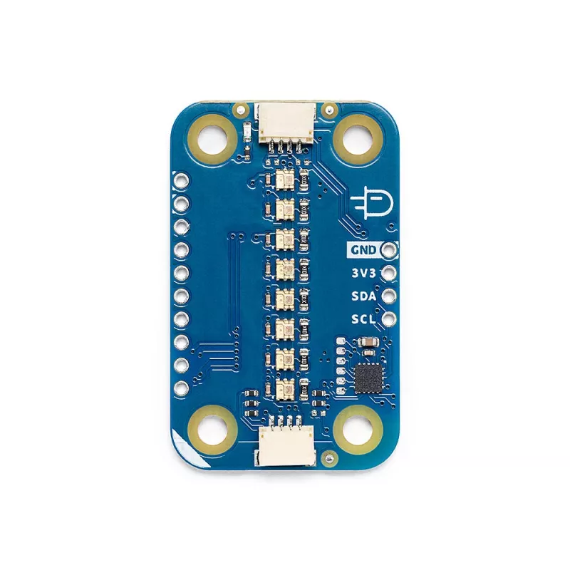 Arduino ABX00109 Modulino Pixels adresovateľný RGB LED ovládač modul