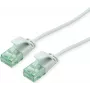 ROLINE RM UTP patch kábel Cat.6A/Class EA SLIM, sivý, 0,15 m 21.45.3400