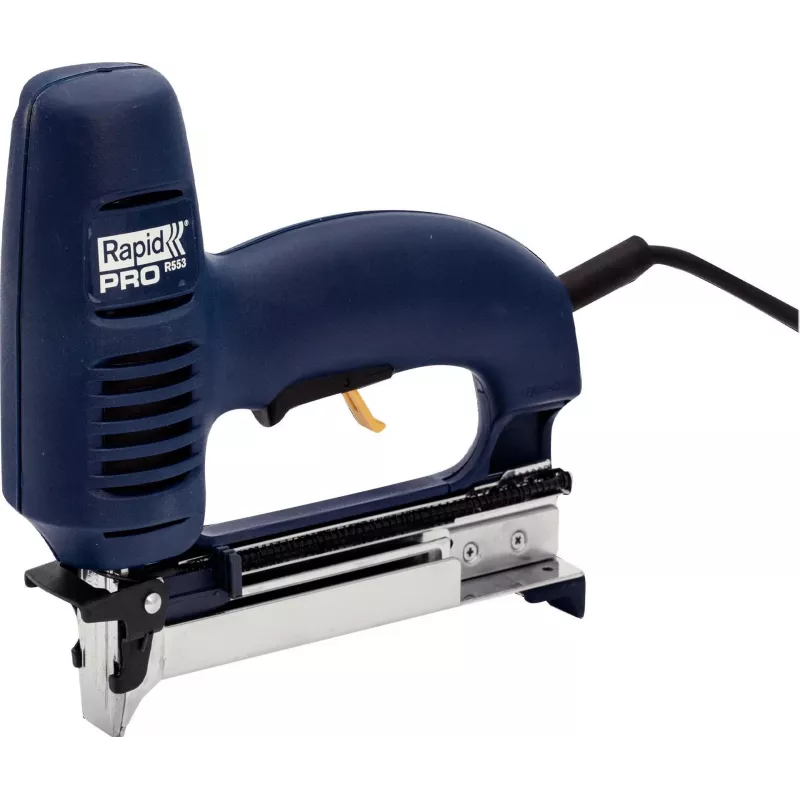 Rapid PRO R553 elektrická sponkovačka a nastreľovačka, modrá, 230V, používa sponky 53 a klince Typ-8 10642901