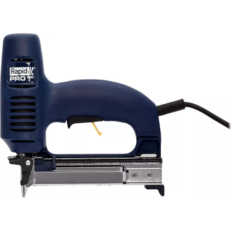 Rapid PRO R553 elektrická sponkovačka a nastreľovačka, modrá, 230V, používa sponky 53 a klince Typ-8 10642901
