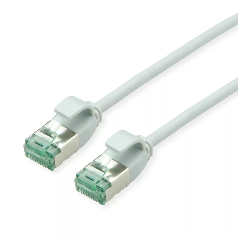 ROLINE RM U/FTP Patch kábel Cat.6A/Class EA SLIM sivý 3m - FTP 21.45.3306