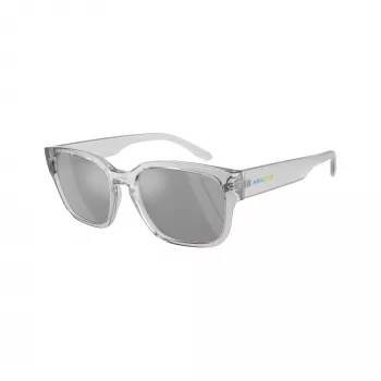 Arnette AN4325-28586G unisex obdĺžnikové slnečné okuliare, matne čierny rám, tmavosivé šošovky, 54-19-145 mm