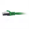 C2G 0,3m Cat6a Slim Ethernet Patch kábel U/UTP RJ-45 fialová 28 AWG