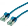 ROLINE RM U/FTP Patch kábel Cat.6A/Class EA SLIM modrý 0,15m - FTP (21.45.3340)