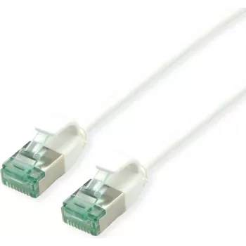 ROLINE RM U/FTP patch kábel Cat.6A/Class EA SLIM biela 2m - FTP (21.45.3365)