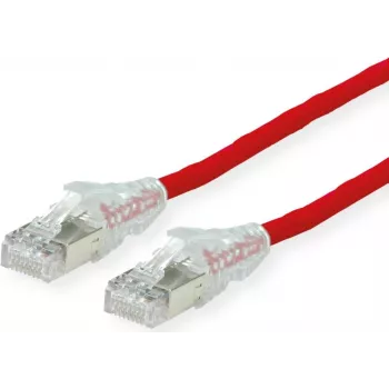Dätwyler Cat6a S/FTP patch kábel RJ-45 na RJ-45, 20 m, červený, LSZH, Snagless 21.05.0621