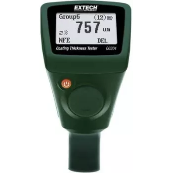 Extech CG304 Merač hrúbky vrstvy 0-2000 µm s Bluetooth a USB