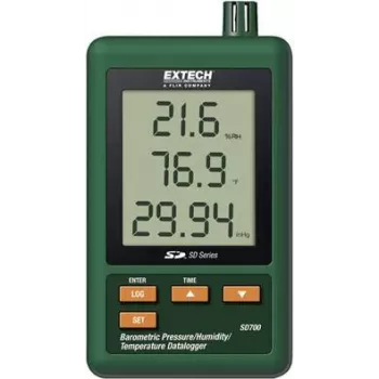 Extech SD700 teplotný, vlhkostný a tlakový dátový logger s SD kartou