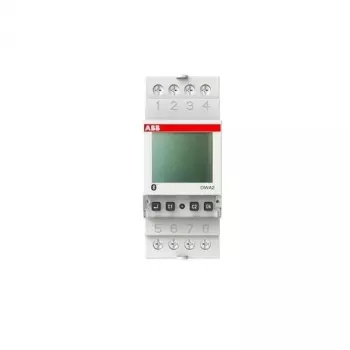 ABB DWA2 astronomický súmrakový spínač 2-kanálový DIN-lišta 16A 230V AC 2CSM222501R1000
