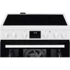 Electrolux LKR64023AW voľne stojaci elektrický sporák so sklokeramickou varnou doskou, 4 zóny, 58L rúra, biela