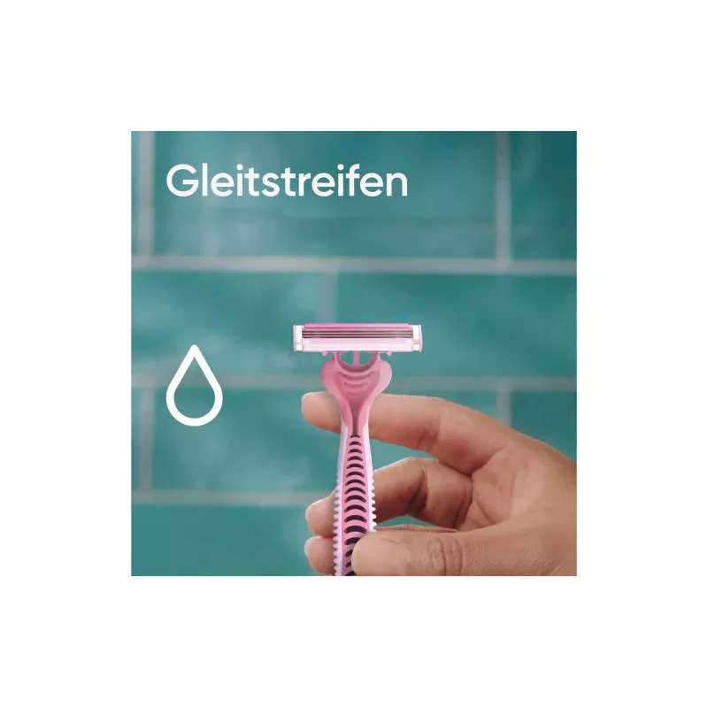 Gillette Simply Venus 3 jednorazové holiče pre dámy, 3 čepele, MoistureRich pásik, 6 ks 8006540826997