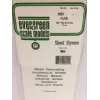Evergreen polystyrénová doska 300 mm x 150 mm x 0,13 mm, biela, balenie 3 ks (9009)