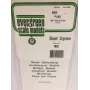 Evergreen polystyrénová doska 300 mm x 150 mm x 0,13 mm, biela, balenie 3 ks (9009)