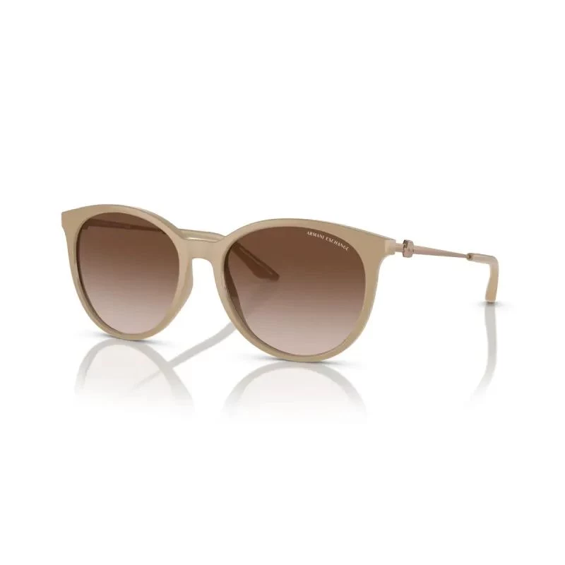 Armani Exchange dámske slnečné okuliare hranaté AX4140S 834213 Havana hnedý gradient 55/17/140 mm