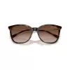 Armani Exchange dámske slnečné okuliare AX4151S, hnedý Havana rám, hnedé gradientové šošovky, 55mm AX4151S821313
