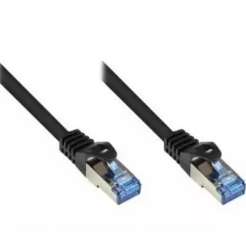 ESTARS Dätwyler Uninet 7702 FRNC Cat 6A S/STP patch kábel s Hirose TM31 RJ45, čierny, 1,5 m (ES1.7.0150BK)