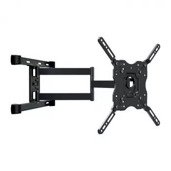 Vivanco Full-Motion TV nástenný držiak pre 32-65 palcové obrazovky do 45 kg, VESA 200x200 až 600x400, čierna VVTVFMOR65INCH45KG