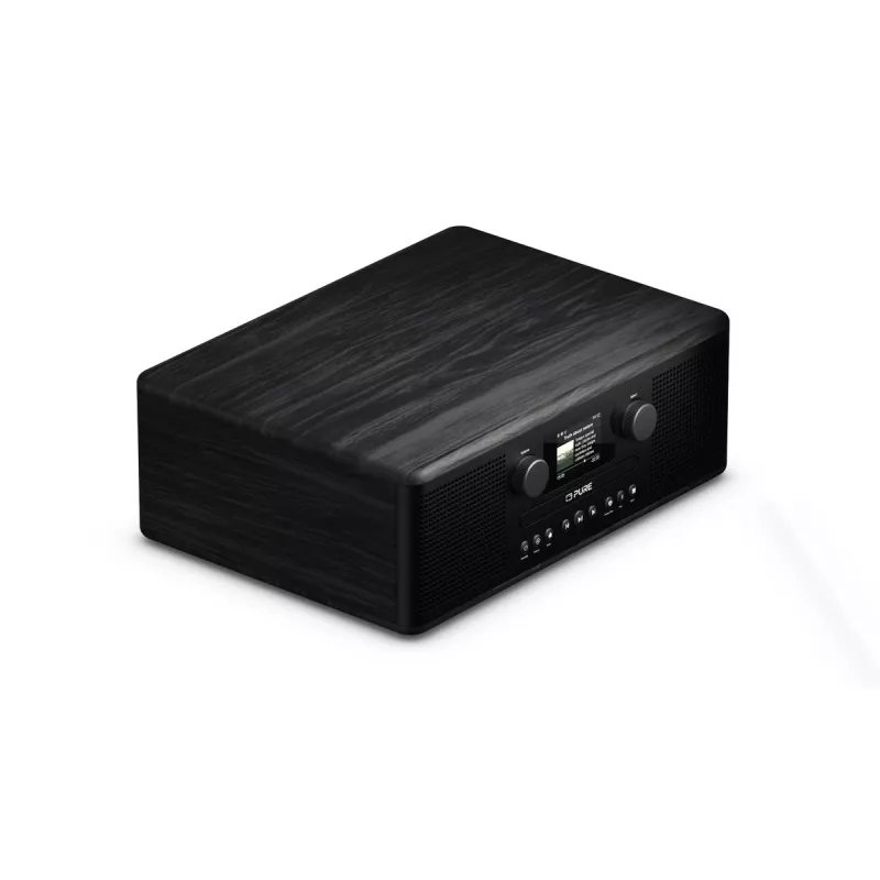Pure Classic C-D6i internetové rádio s DAB+ a UKW, čierna/čierna jaseň 254587