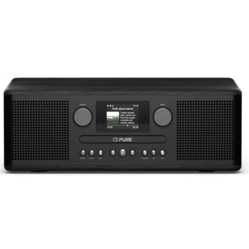 Pure Classic C-D6i internetové rádio s DAB+ a UKW, čierna/čierna jaseň 254587