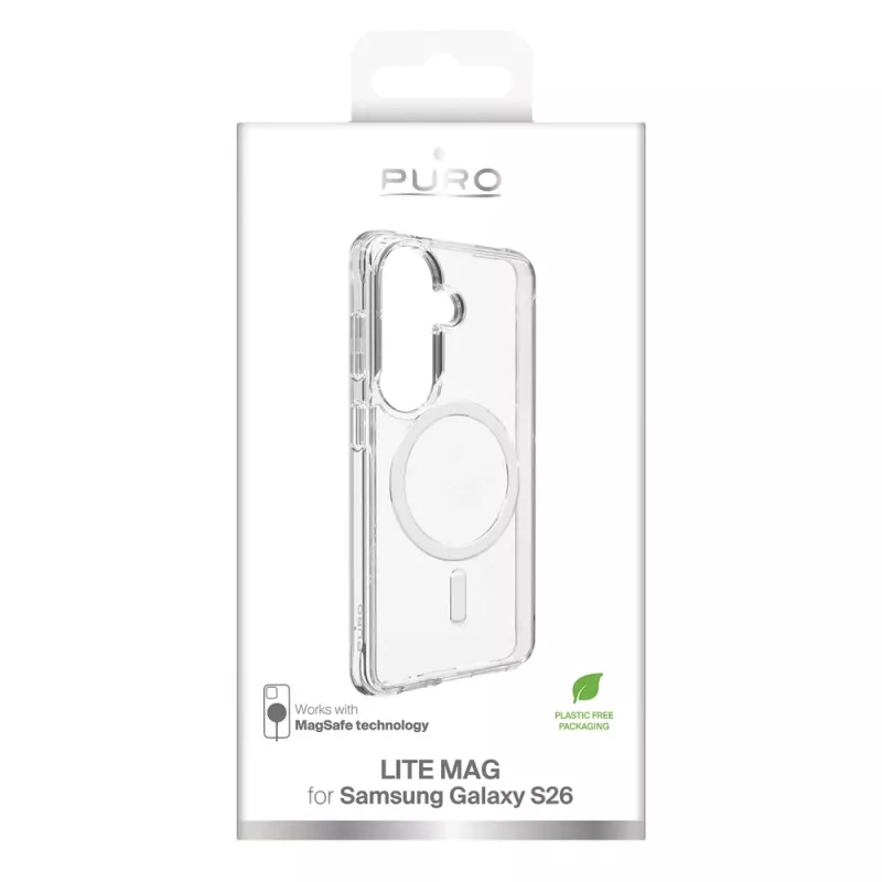 SBS Mobile puzdro pre Samsung Galaxy S26 Lite MagSafe priehľadné TPU puzdro PUSGS26LITEMAGTR