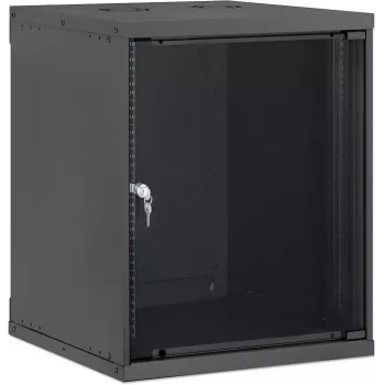 Intellinet 19 palcový nástenný sieťový rozvádzač, Basic Line, 12U, hĺbka 560 mm, čierna RAL 9005 716758