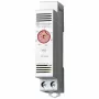 Finder termostat do rozvádzača 7T.81.0.000.2402, 1 NC kontakt, 250 V AC, 10 A, 0-60 °C, DIN lišta
