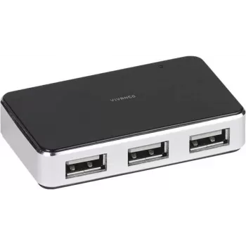 Vivanco USB 2.0 4-portový hub s 3 m káblom (VVITHUB2V4PORTS)
