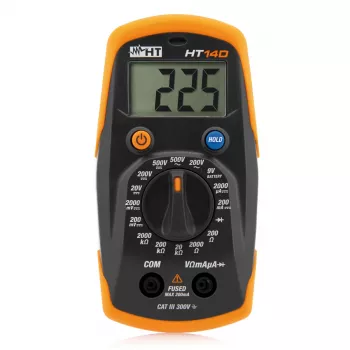 HT Instruments HT14D Digitálny multimeter CAT III 300 V, CAT II 600 V, 2000 Counts 1010160